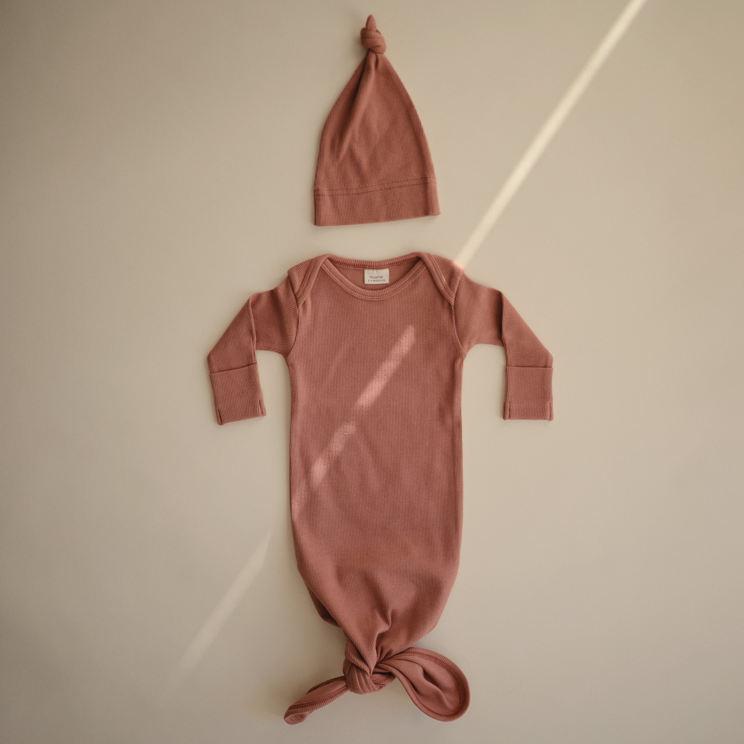 Image of Ribbed Baby Beanie